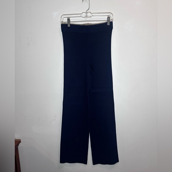 Navy Knit Pants (legging type) - Picture 1 of 5